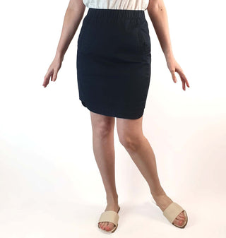 Kloke navy high waisted skirt size S (Best fits 6-8) Kloke preloved second hand clothes 2