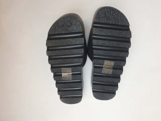 Koi Footwear black vegan friendly slide on sandals size 39 Koi Footwear preloved second hand clothes 8