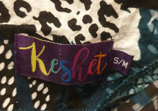 Keshet unique print oversize shirt size SM, best fits AU12 Keshet preloved second hand clothes 8