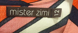 Mister Zimi colourful sleeveless dress size 12 Mister Zimi preloved second hand clothes 9