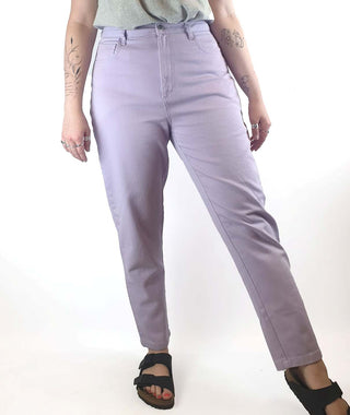 Lucy & Yak purple straight leg jeans size W30 / AU 12 Lucy & Yak preloved second hand clothes 3