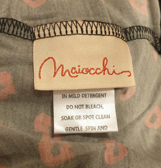 Maiocchi black top with red lips print size 10 Maiocchi preloved second hand clothes 7