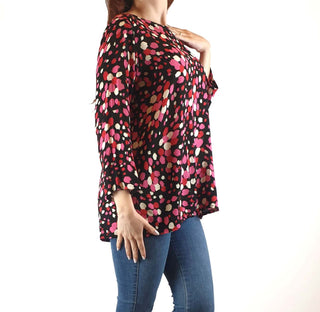 Mister Zimi floral print 3/4 sleeve top size 10 Mister Zimi preloved second hand clothes 4