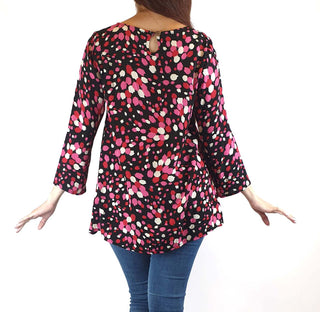 Mister Zimi floral print 3/4 sleeve top size 10 Mister Zimi preloved second hand clothes 6