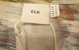 Elk unique print dress size 16 Elk preloved second hand clothes 7
