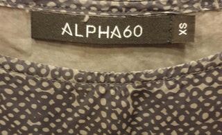 Alpha 60 neutral print top size XS Alpha 60 preloved second hand clothes 8