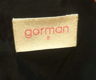 Gorman navy fit and flare dress size 8 Gorman preloved second hand clothes 7