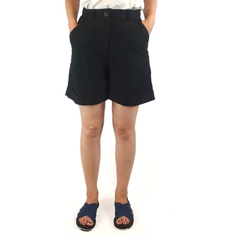 Obus black linen shorts with pockets size 1 (best fits size 8) Obus preloved second hand clothes 4