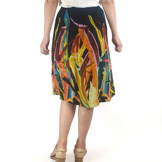 Gorman silk mix vibrant print skirt size 8 Gorman preloved second hand clothes 7