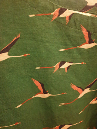 Frock Me Out green bird print top size XL Frock Me Out preloved second hand clothes 9