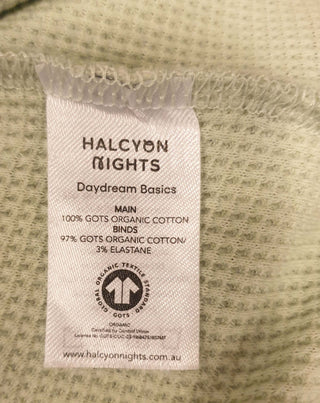 Halcyon Nights green cotton dress size 12/14 Halcyon Nights preloved second hand clothes 12
