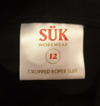 Sük Workwear cropped roper suit size 12 Sük Workwear preloved second hand clothes 8