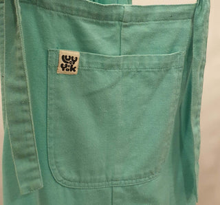 Lucy & Yak green overalls size UK 14 / AU 12 Lucy & Yak preloved second hand clothes 10