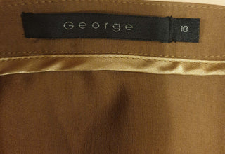 George tan A-line skirt size 10 George preloved second hand clothes 7