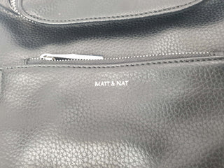 Matt & Nat black mini backpack Matt & Nat preloved second hand clothes 5