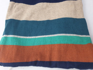 Uimi striped cotton scarf Uimi preloved second hand clothes 3