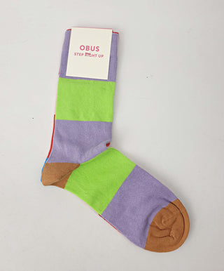 Obus colourful striped socks Obus preloved second hand clothes 1
