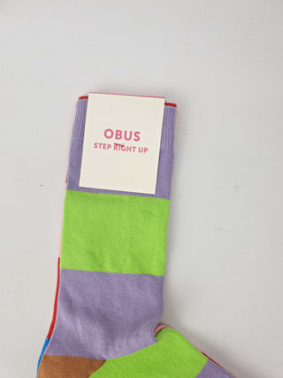 Obus colourful striped socks Obus preloved second hand clothes 4