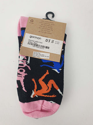 Gorman "dancing ladies" print sock Gorman preloved second hand clothes 3