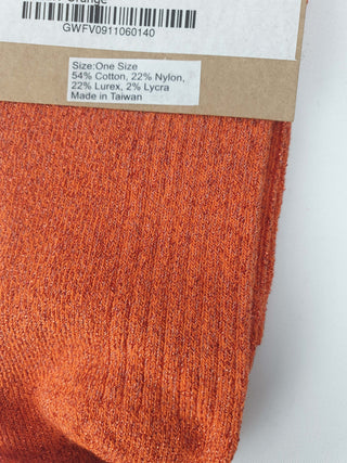 Gorman orange "sparkle rib sock" Gorman preloved second hand clothes 5