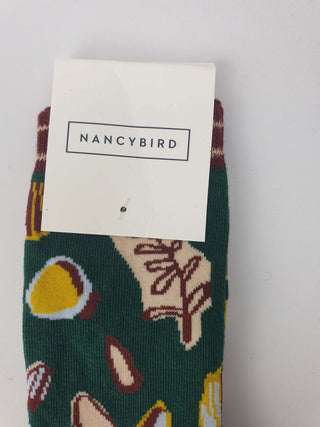 Nancybird green print socks Nancybird preloved second hand clothes 2