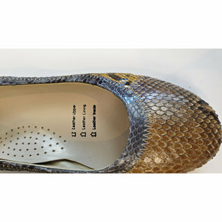 Andre Valentino snake skin leather flats size 7 Unknown preloved second hand clothes 5
