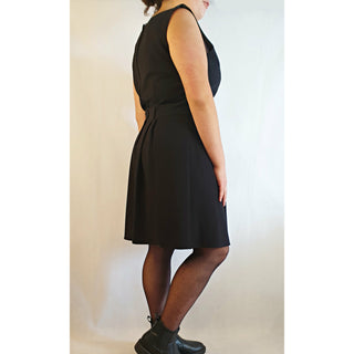 Princess Highway black sleeveess dress size 16 (best fits size 14) Princess Highway preloved second hand clothes 4